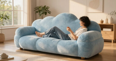 Nothing Screams “Soft Architecture” Like Cloud-Inspired Furniture (Literally Looks Like A Dream!)