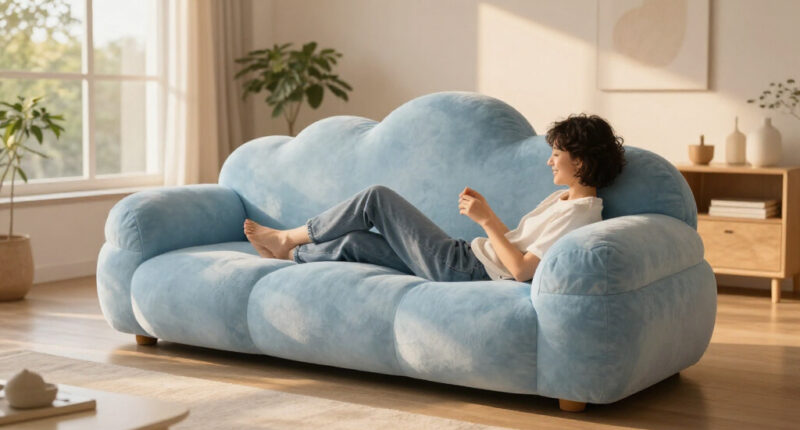 Nothing Screams “Soft Architecture” Like Cloud-Inspired Furniture (Literally Looks Like A Dream!)
