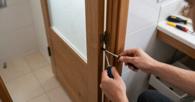 Two Doors Made This Bathroom Feel Awkward — So One Of Them Had To Go