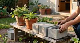 16 Ways To Transform Concrete Blocks Into Home & Garden Treasures