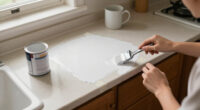 90S Countertops Look Completely Different After A Kitchen Got A Paint Redo