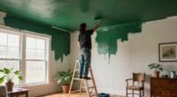 Are You Brave Enough To Paint A Gloss Ceiling? The 'Next Step' Of Color Drenching, Debated