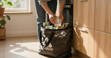 Argos Home Has Dropped A Sleek Recycling Bag, And It’s Perfect For Small Spaces