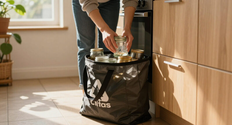 Argos Home Has Dropped A Sleek Recycling Bag, And It’s Perfect For Small Spaces