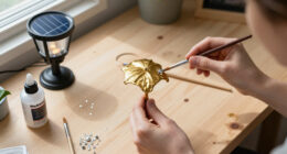 Ditch Boring Solar Lights: Upgrade Them With A Glamorous Dollar Tree DIY
