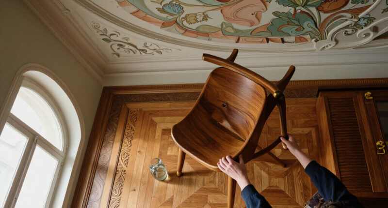 Forget Art Deco, This Apartment In Vienna Shows Art Nouveau Is The Influence To Steal For A Home That Feels Elegant