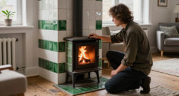 Forget Conventional Woodburners, These Centuries-Old Swedish Ceramic Stoves Aren't Just More Efficient, They Make A Better Design Centerpiece