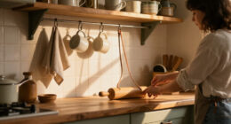 Goodbye Plain Racks: The Cuter Way To Add Kitchen Storage Using A Rolling Pin