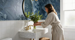 Here's Why Wallpaper Is The Key To A Stylish, Design-Led Bathroom