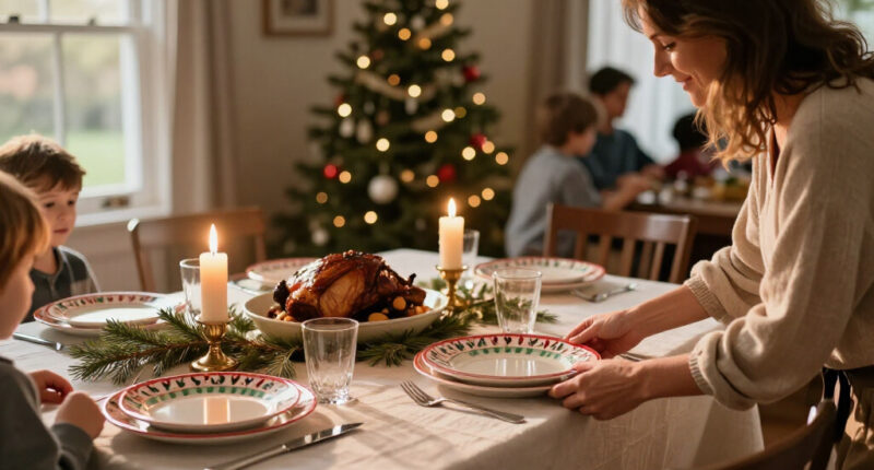 Not Pottery Barn: Dollar Tree's Holiday Dinnerware Has Nostalgic Vibes