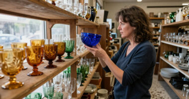 Not Pyrex Or Fiestaware: The Vintage Glassware That's Worth Hunting For At Thrift Stores
