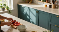 Rob Beckett’s Teal Kitchen Proves This Bold Colour Can Work In Both Modern And Period Homes