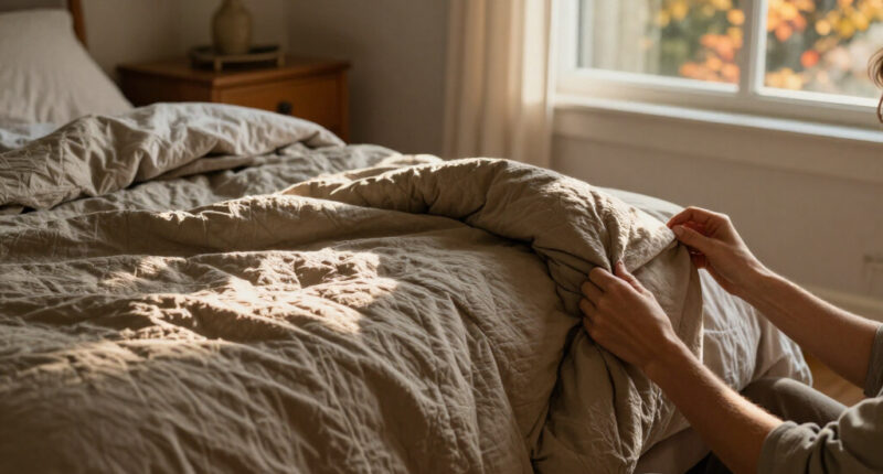 This Quince Quilt Is The Cozy Duvet Alternative I Reach For Every Fall And Winter