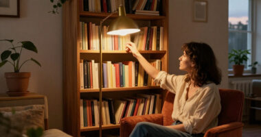 Your Bookshelf Deserves Better Lighting – These 6 Lamps Will Make Your Books The Star